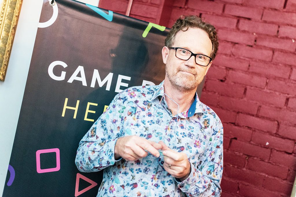Mike Simpson - Outstanding Contribution - Game Dev Heroes 2018